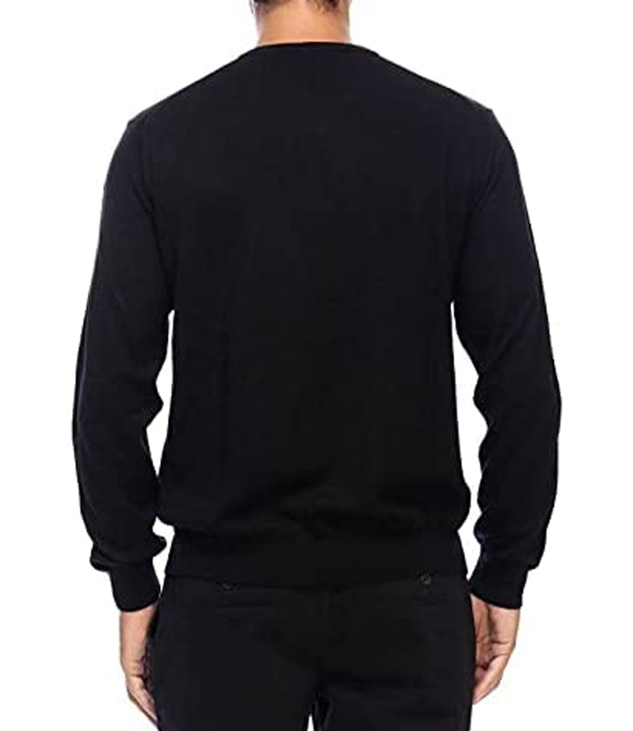 A|X Armani Exchange Pullover Uomo Mod. 8NZM3A-ZM8AZ 1200 BLACK Nero