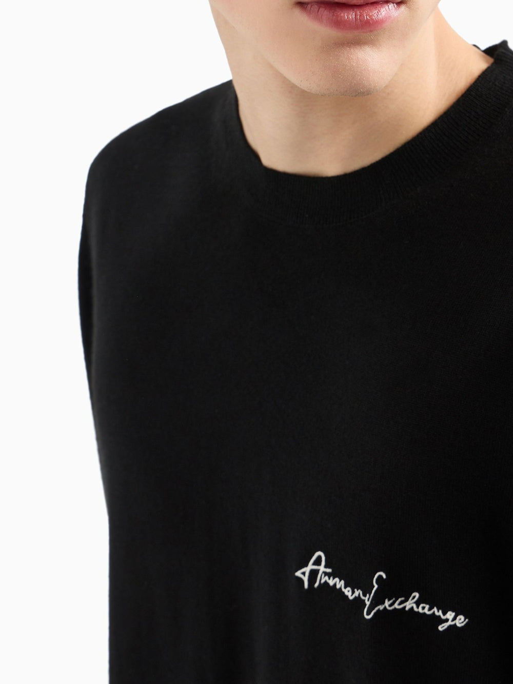 Pullover Armani Exchange da Uomo - Nero