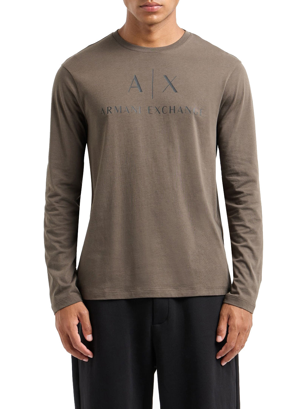 T-shirt Armani Exchange da Uomo - Marrone