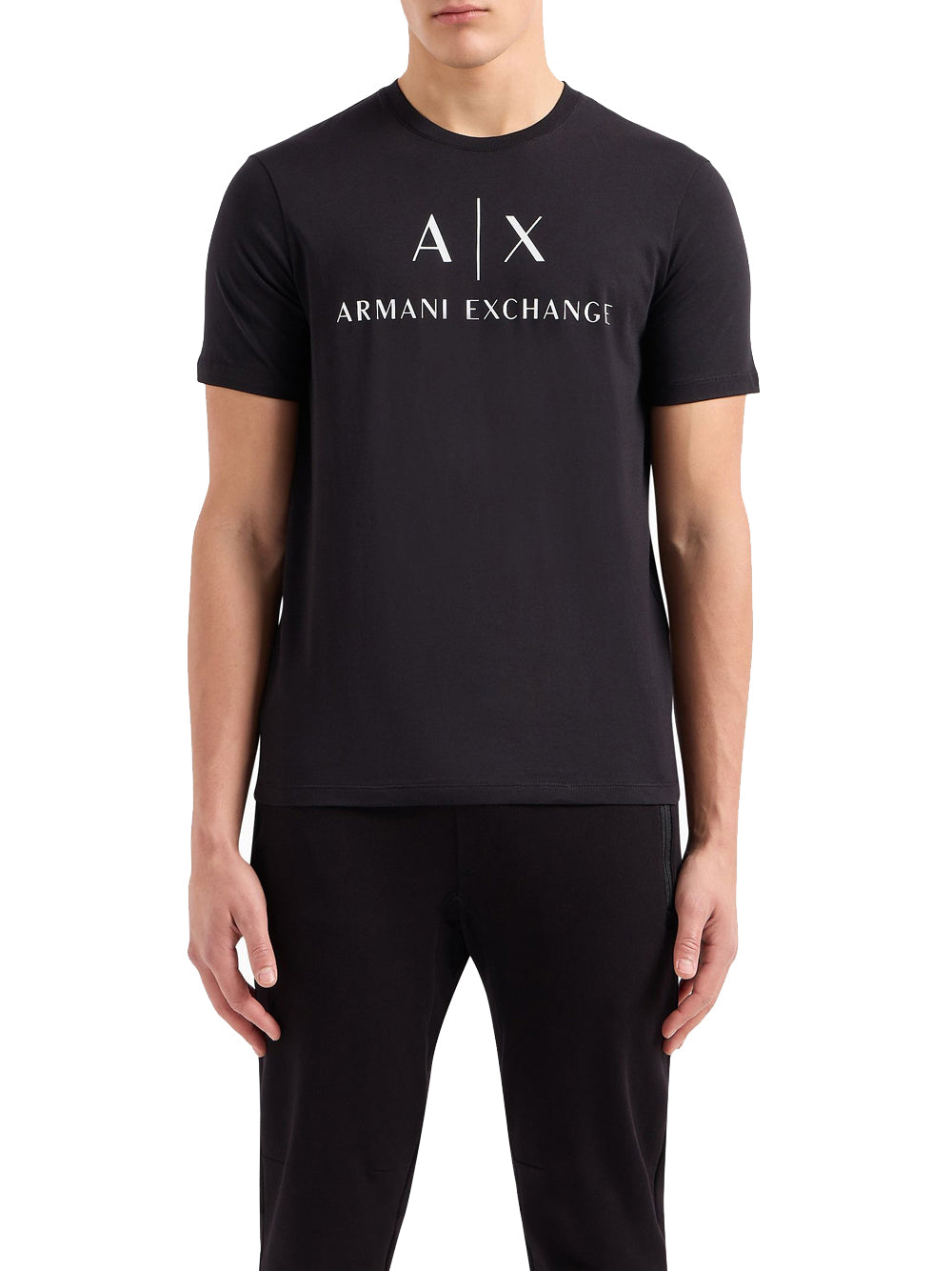 T-shirt Armani Exchange da Uomo - Nero