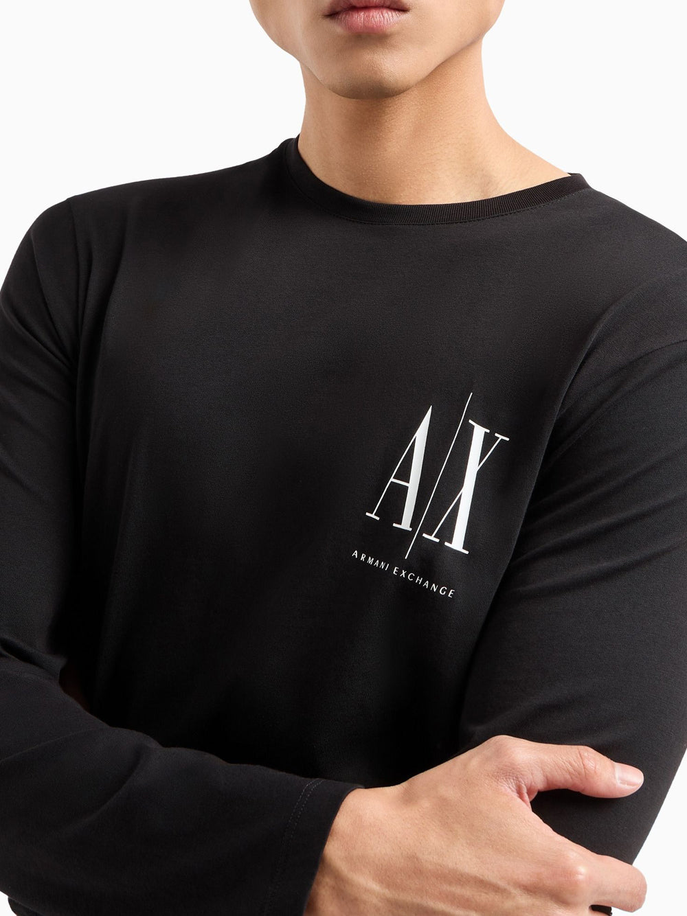 T-shirt Armani Exchange da Uomo - Nero