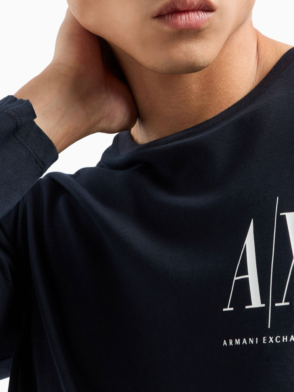 T-shirt Armani Exchange da Uomo - Blu