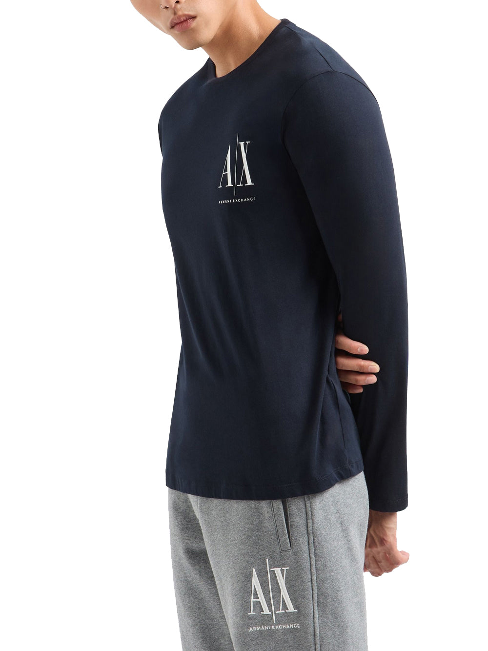 T-shirt Armani Exchange da Uomo - Blu