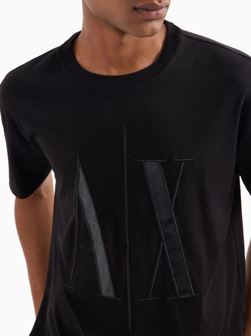 T-shirt Armani Exchange da Uomo - Nero