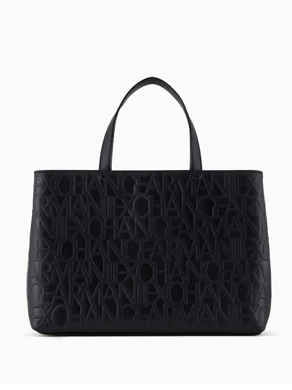 Borsa Shopper Armani Exchange da Donna - Nero