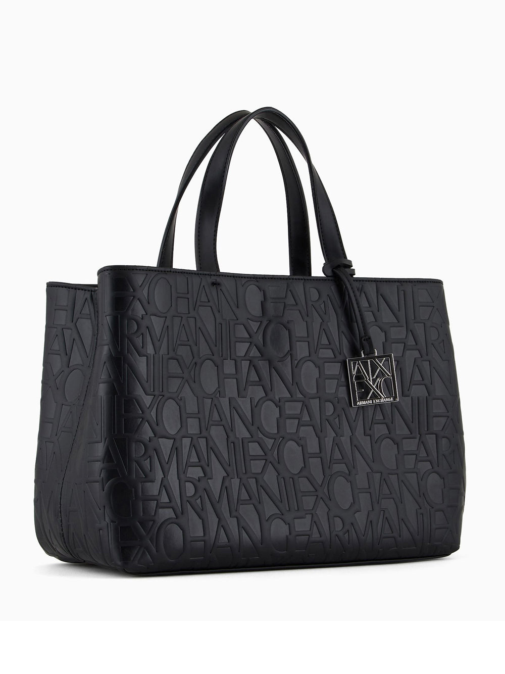 Borsa Shopper Armani Exchange da Donna - Nero