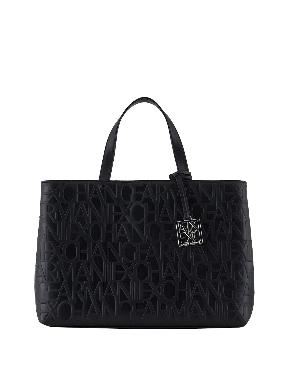 Borsa Shopper Armani Exchange da Donna - Nero