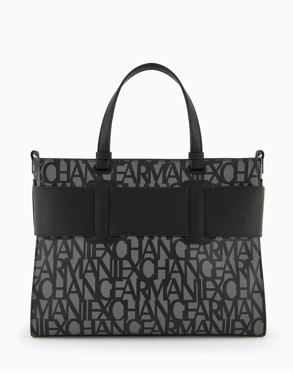 Borsa Shopper Armani Exchange da Donna - Nero