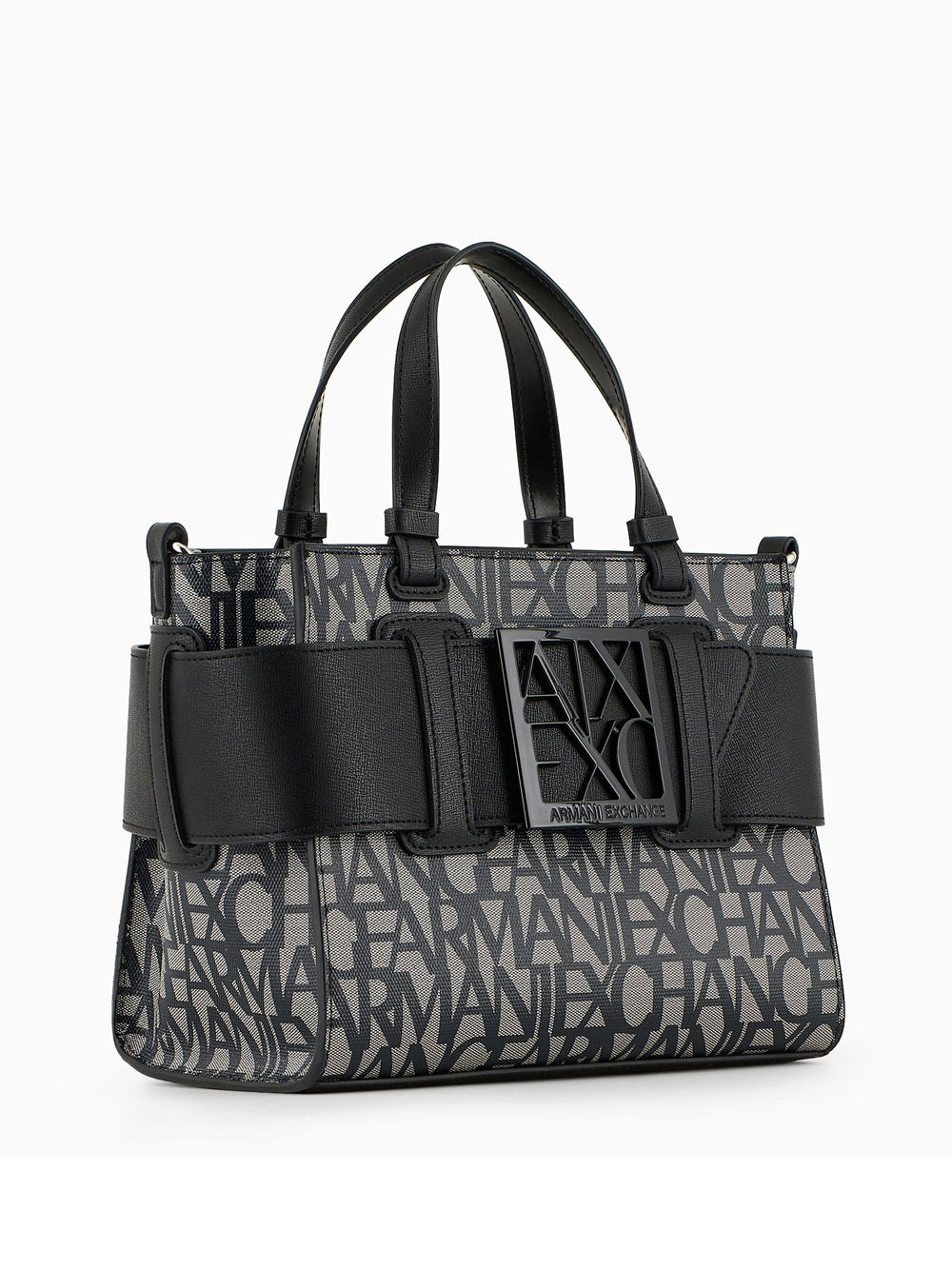 Borsa Shopper Armani Exchange da Donna - Nero