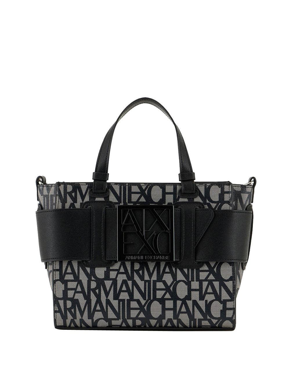 Borsa Shopper Armani Exchange da Donna - Nero