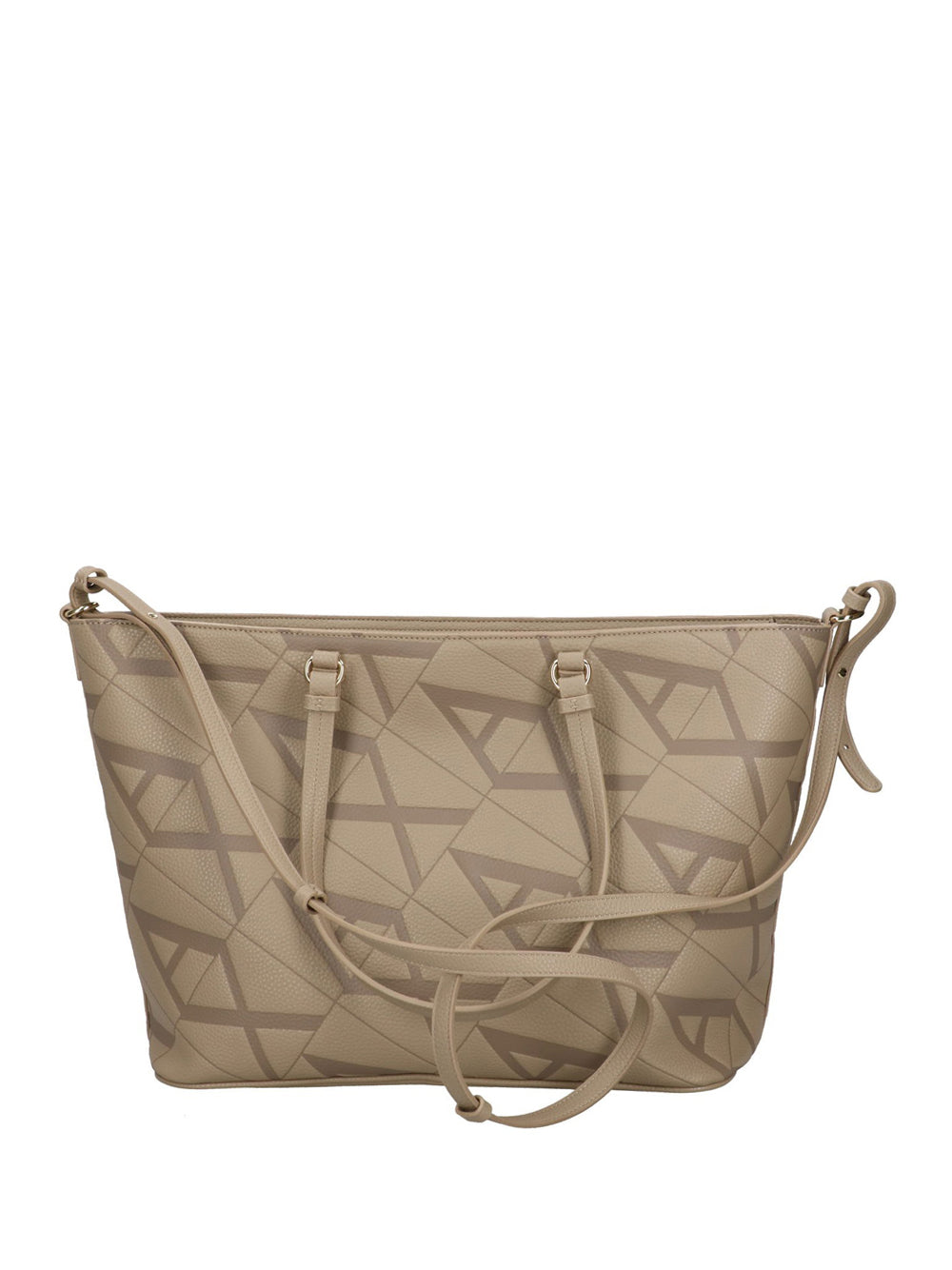 Borsa Shopper Armani Exchange da Donna - Beige