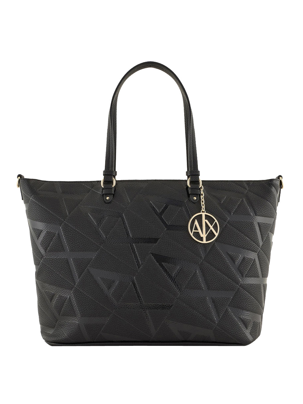 Borsa Shopper Armani Exchange da Donna - Nero