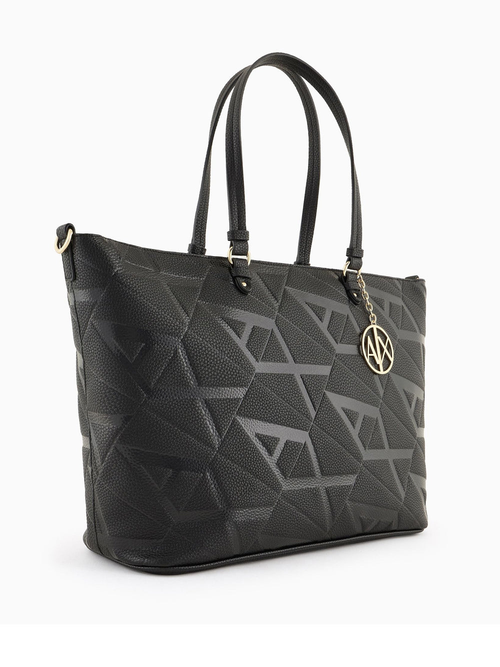 Borsa Shopper Armani Exchange da Donna - Nero