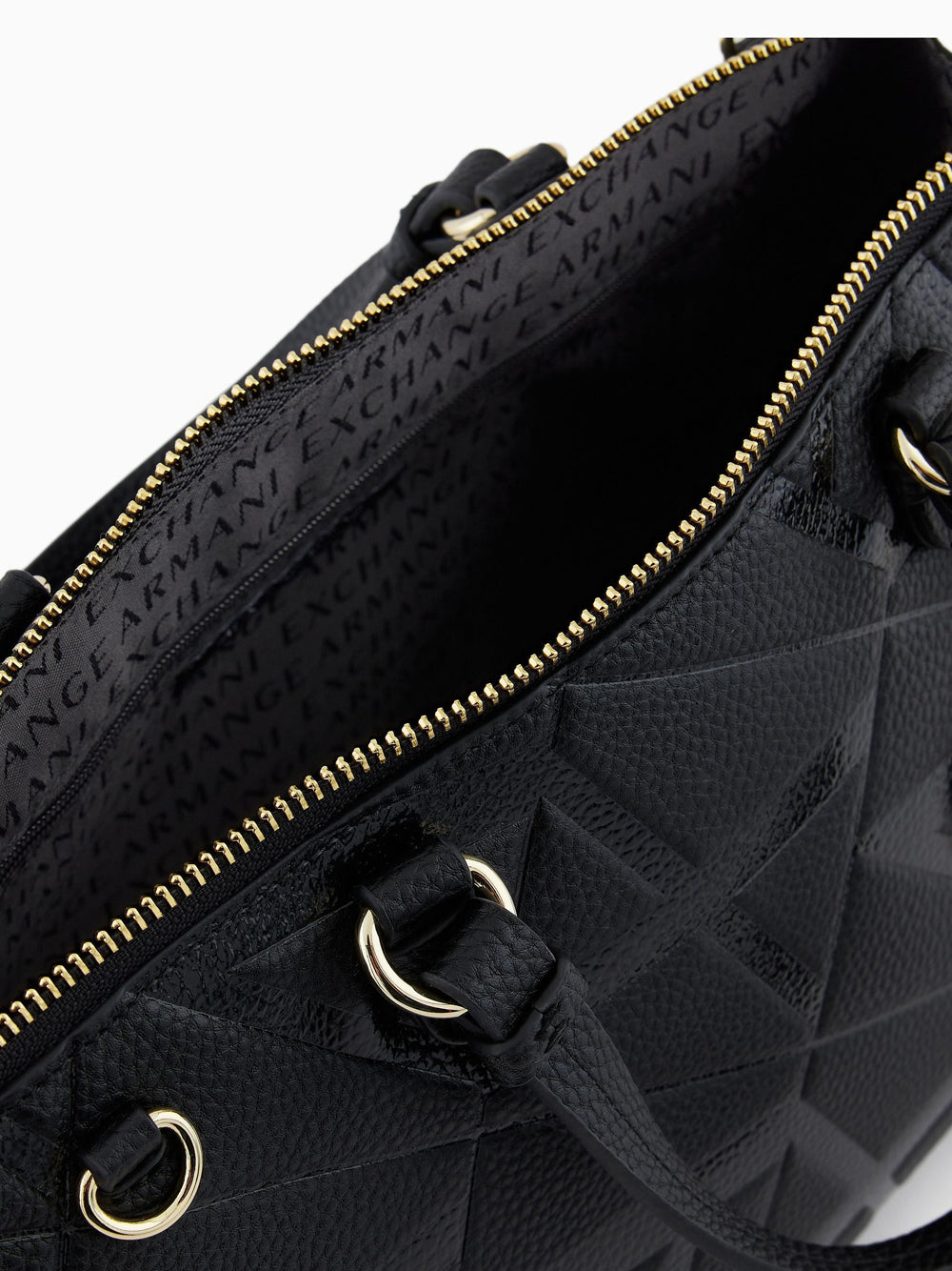 Borsa a Mano Armani Exchange da Donna - Nero