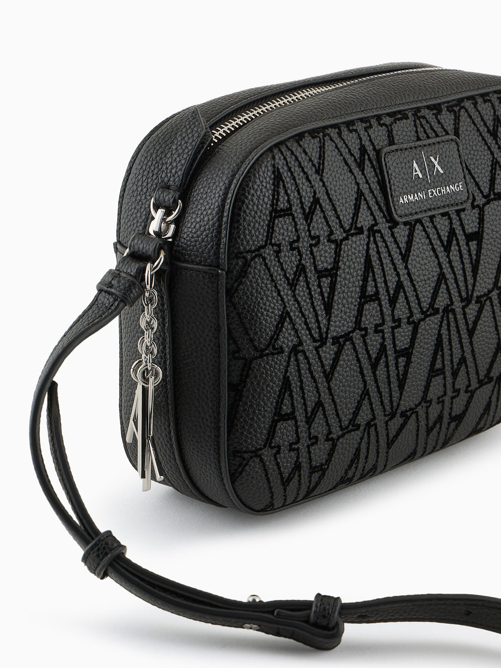 Borsa a Tracolla Armani Exchange da Donna - Nero