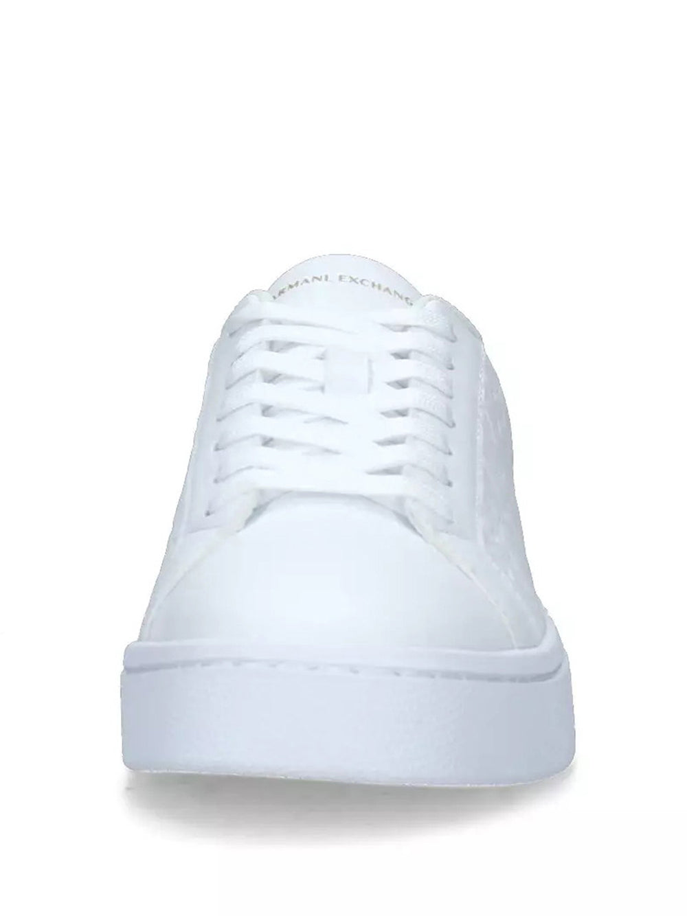 A|X Armani Exchange Sneakers Donna Mod. XDX165-XV891 T782 Op.White+Pale Gold