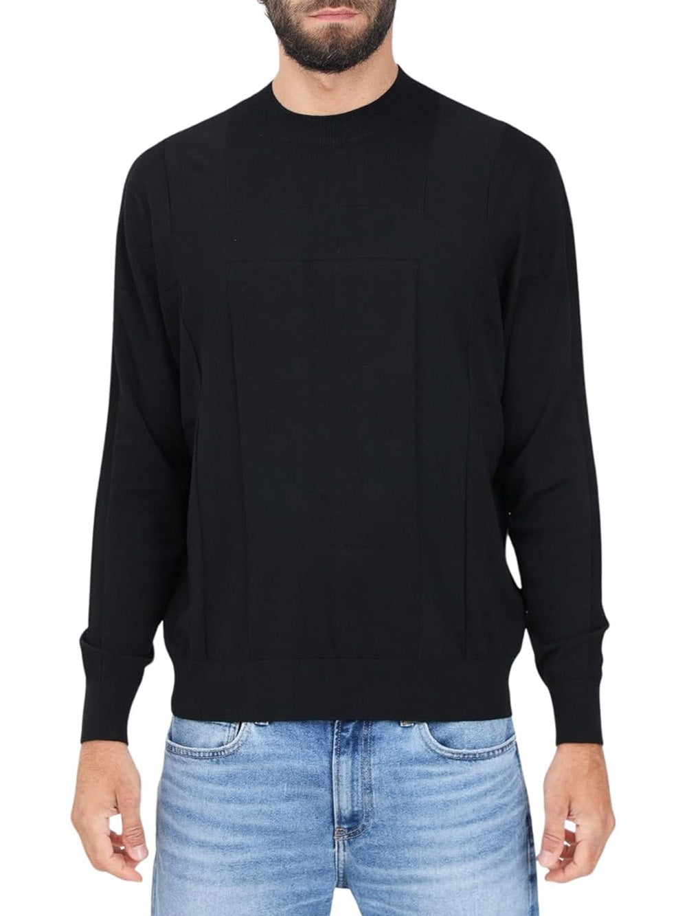 A|X Armani Exchange Pullover Uomo Mod. XM000103-AF10454 UC001 Black Nero