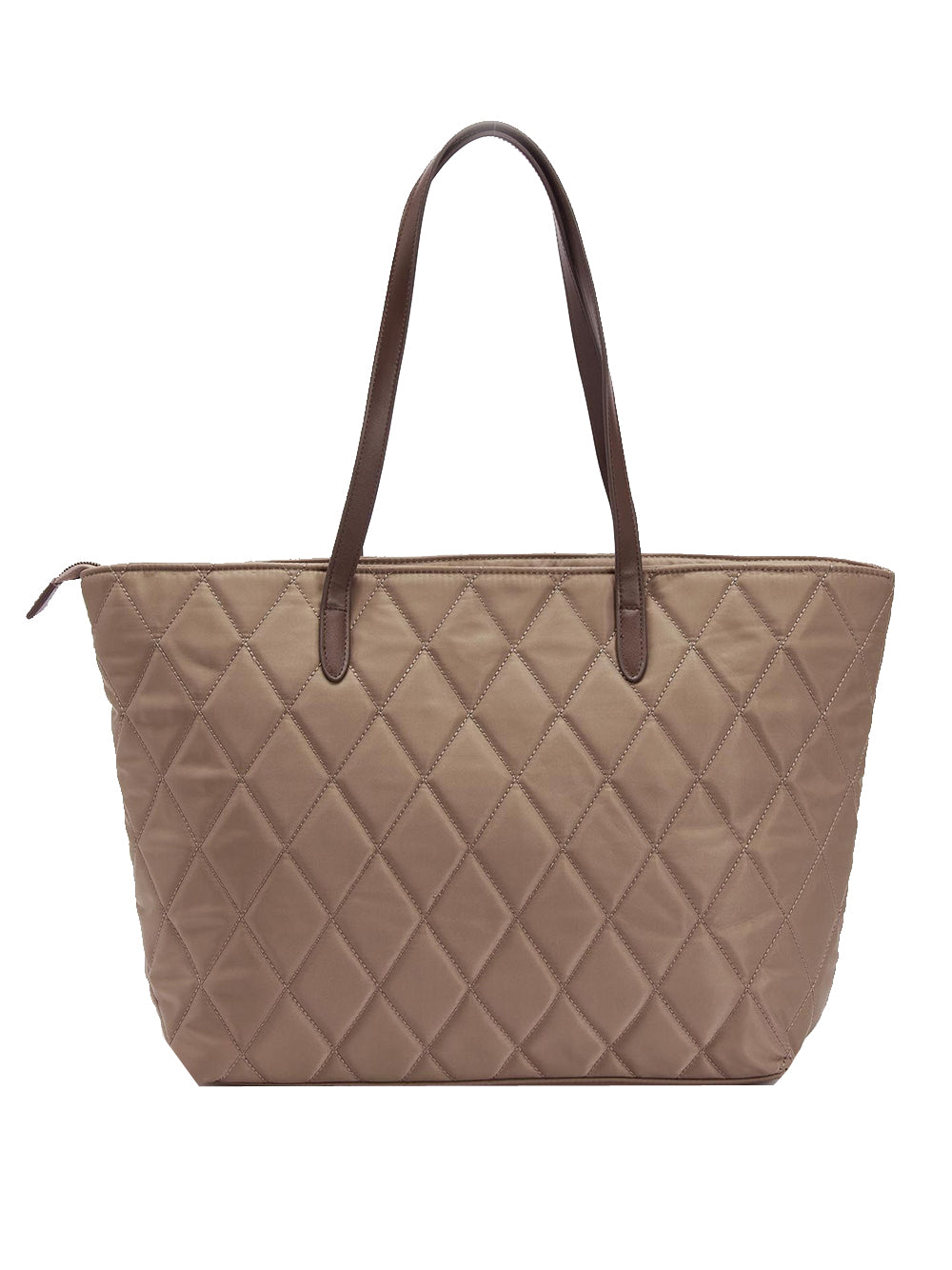 Borsa Shopper Barbour Quilted Tote da Donna - Beige