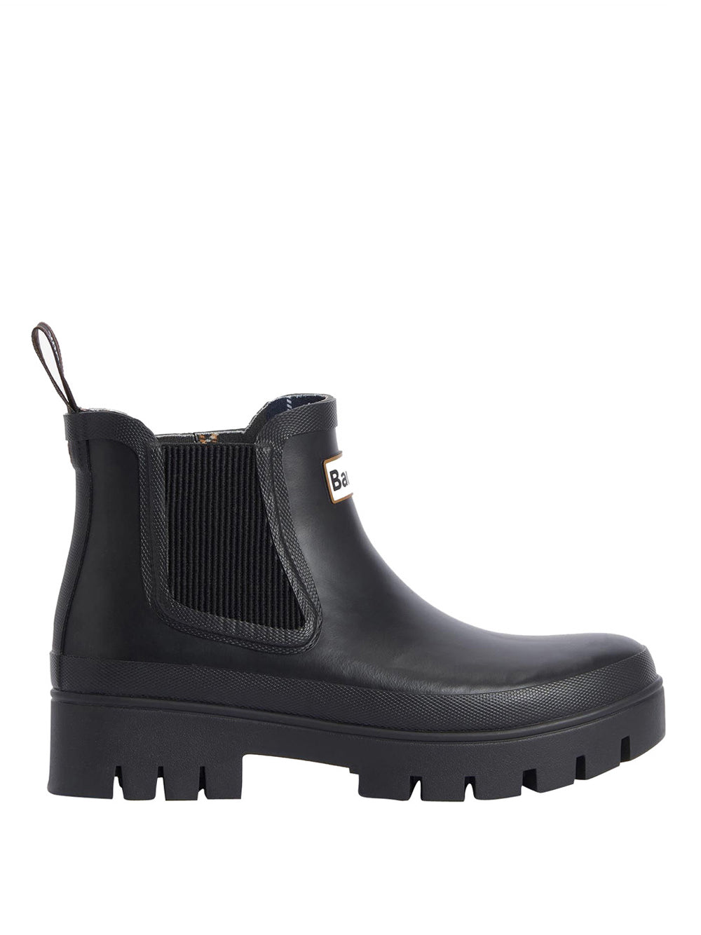 Tronchetto Barbour Halton Chelsea Welly da Donna - Nero