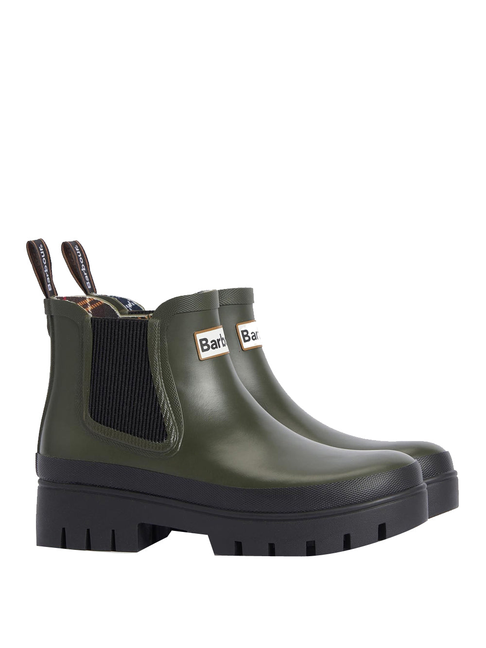 Tronchetto Barbour Halton Chelsea Welly da Donna - Verde