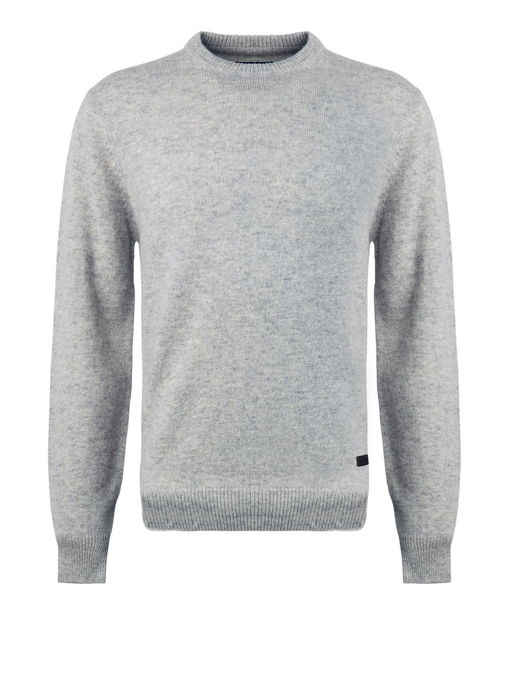 Maglione Barbour Essential Patch Crew da Uomo - Grigio