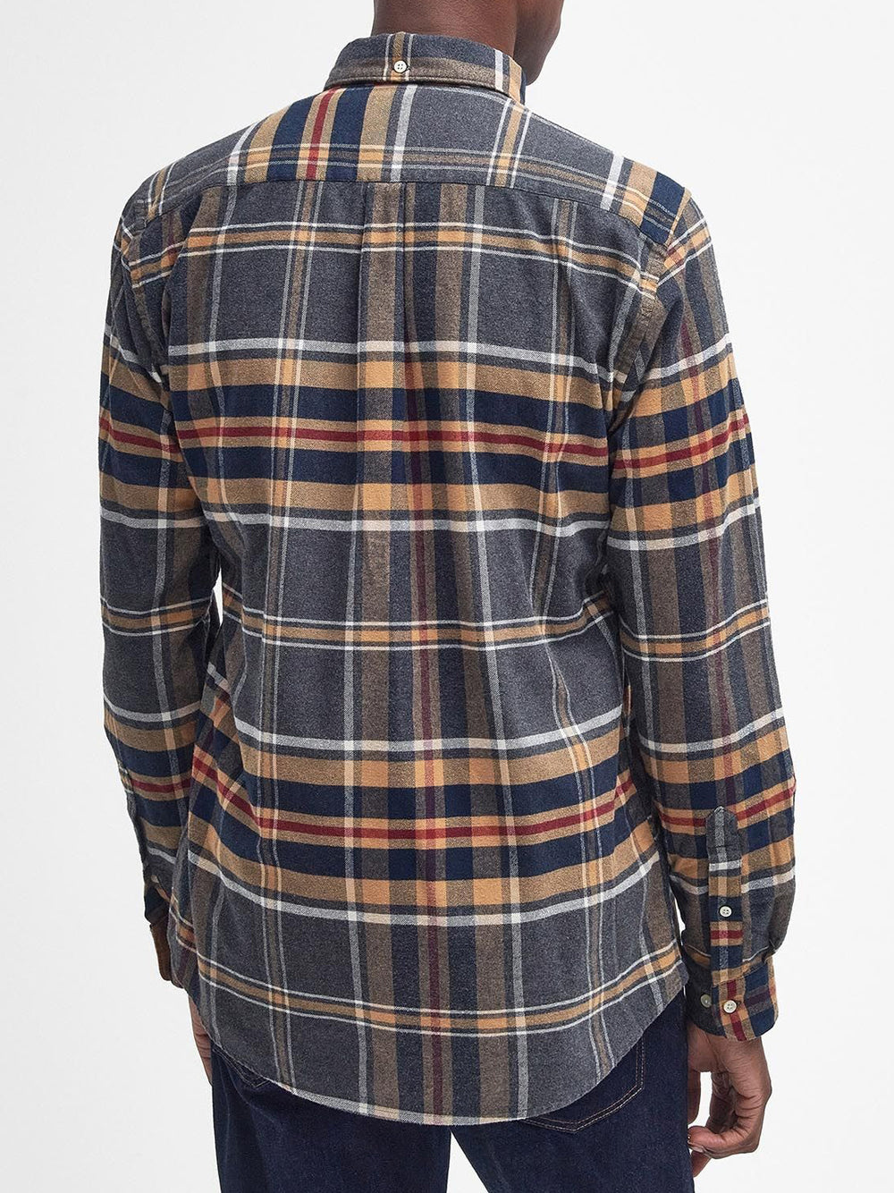 Camicia Casual Barbour Ronan Tailored Check da Uomo - Multicolore