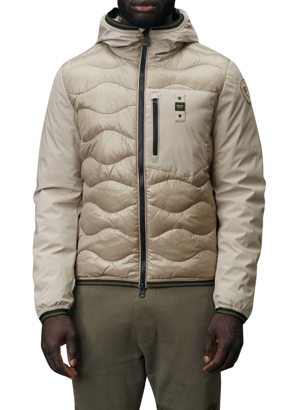 Piumino Blauer Albert da Uomo - Beige