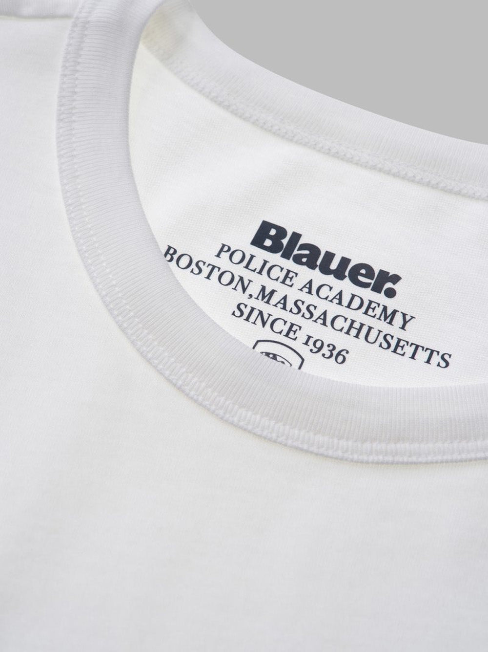 T-shirt Blauer Bourne da Uomo - Bianco