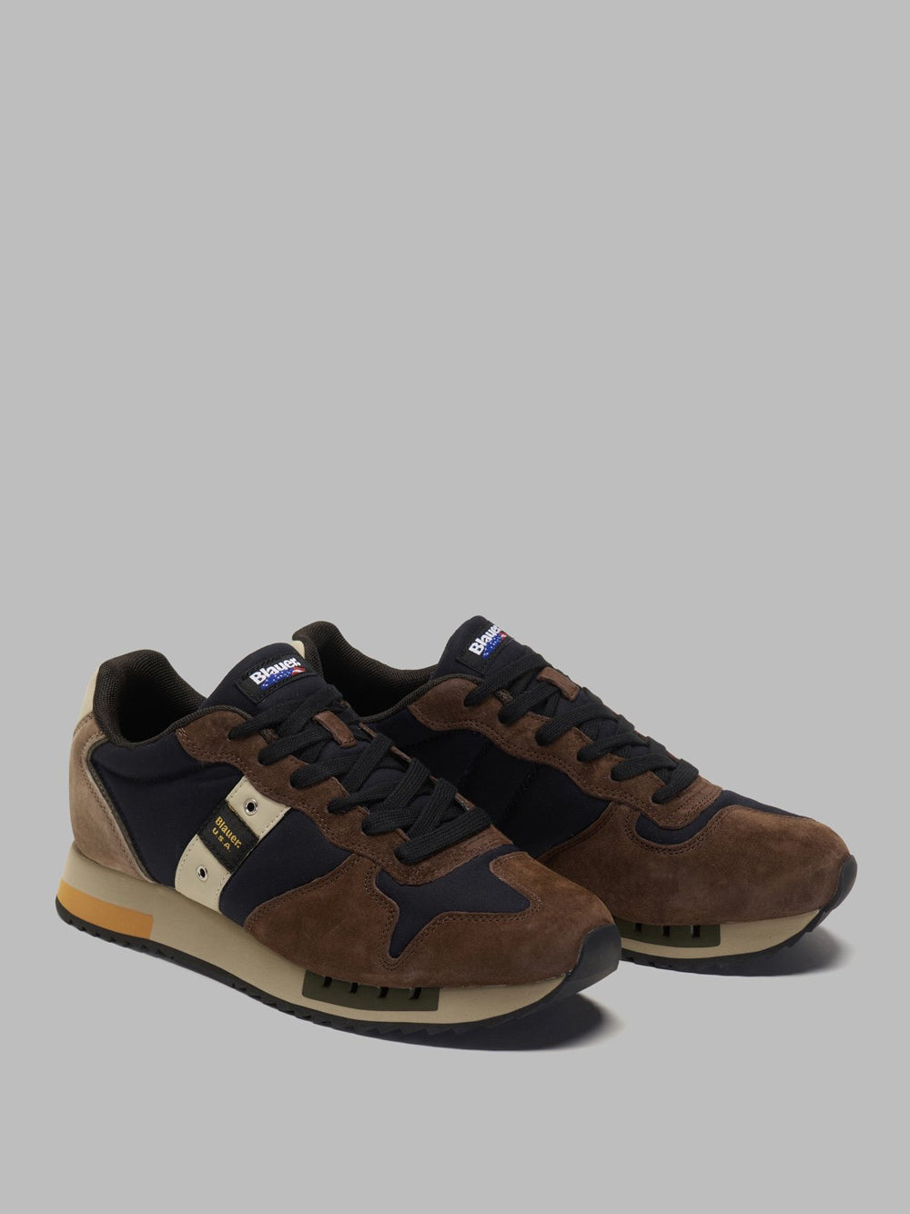 Sneakers Blauer da Uomo - Marrone