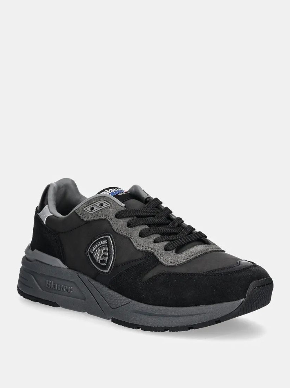 Sneakers Blauer da Uomo - Nero