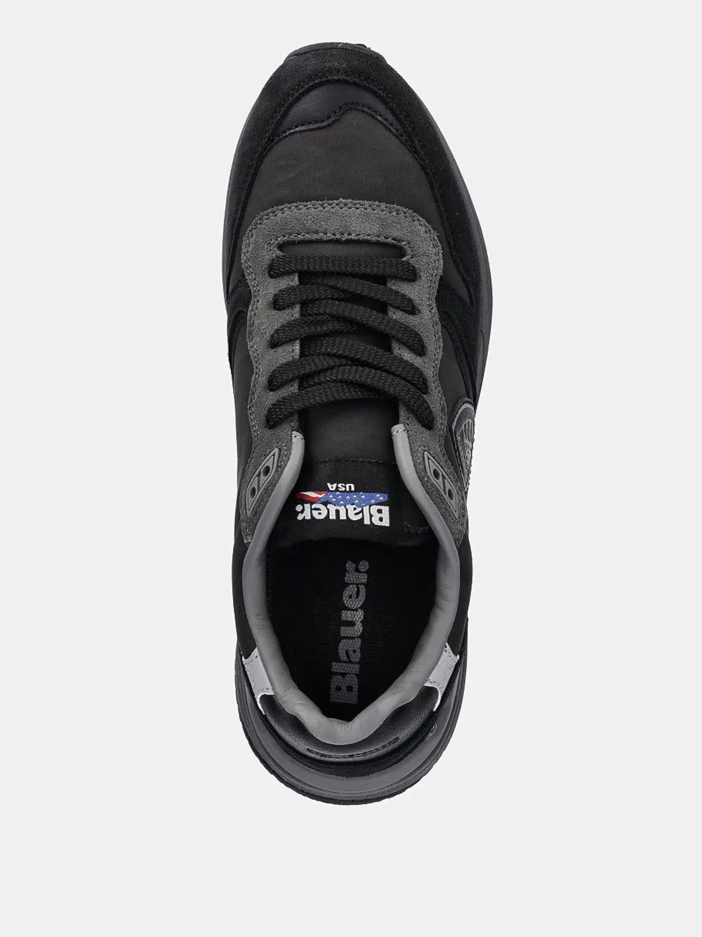 Sneakers Blauer da Uomo - Nero