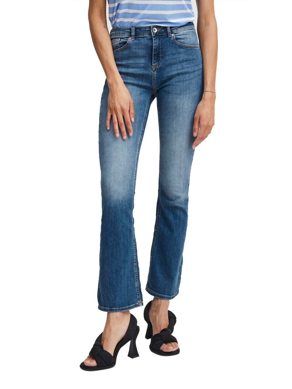 Jeans a Zampa b.young Bylola Byluni da Donna - Denim