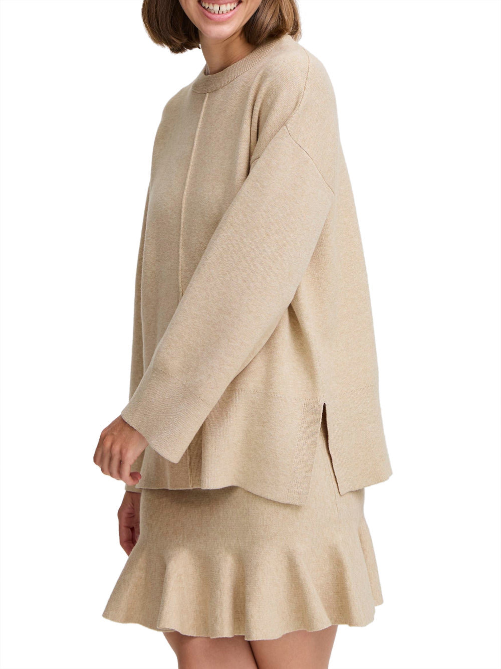 Maglione b.young Byotari da Donna - Beige