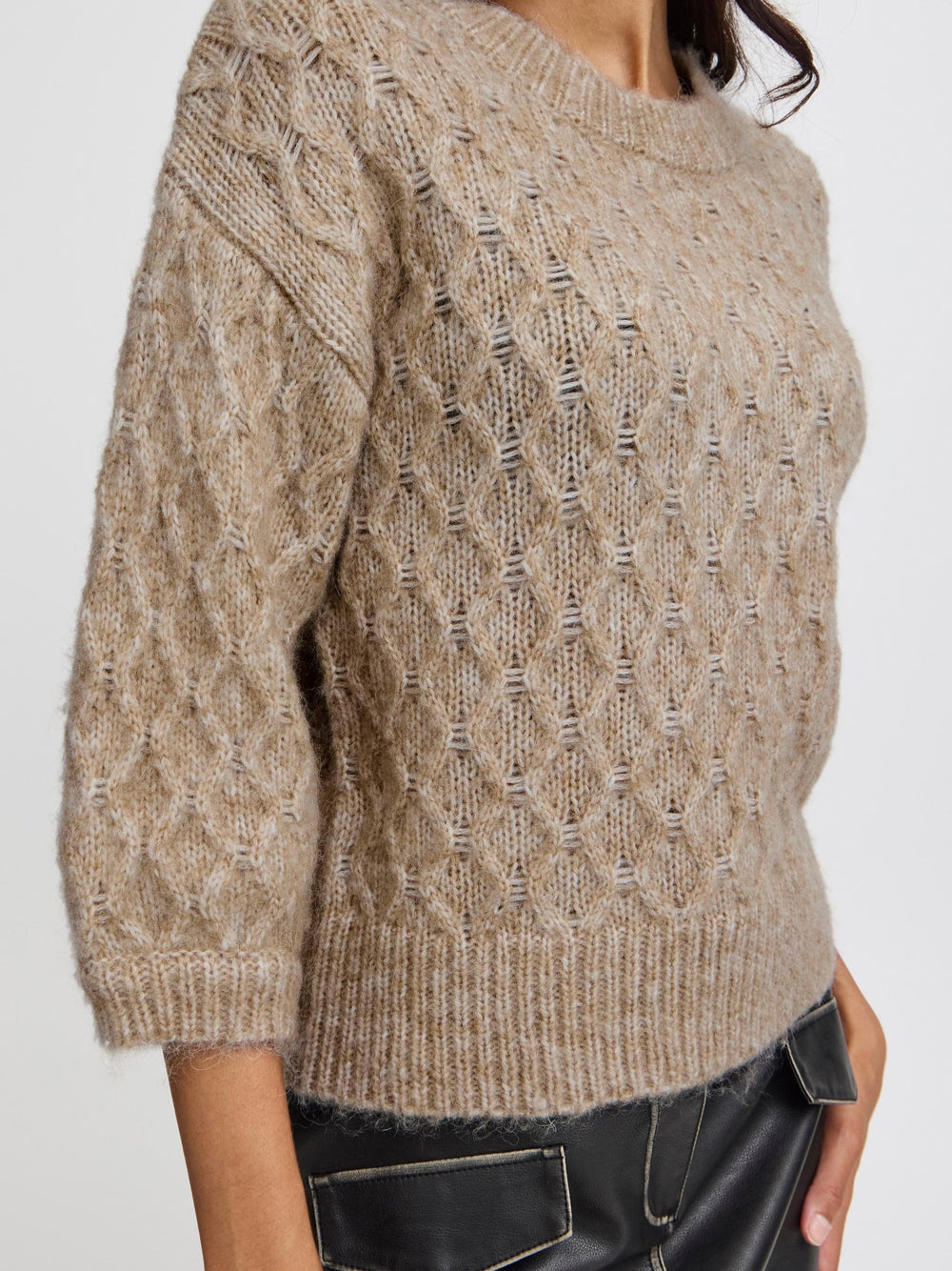 Maglione b.young Byomhu da Donna - Beige