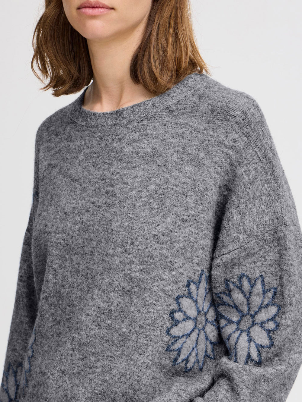 Maglione b.young Byomea da Donna - Grigio