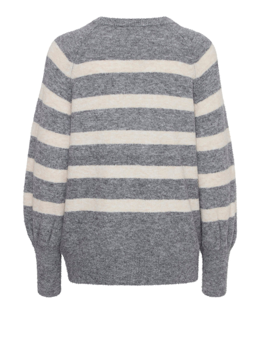 Maglione b.young Byomea Striped da Donna - Grigio