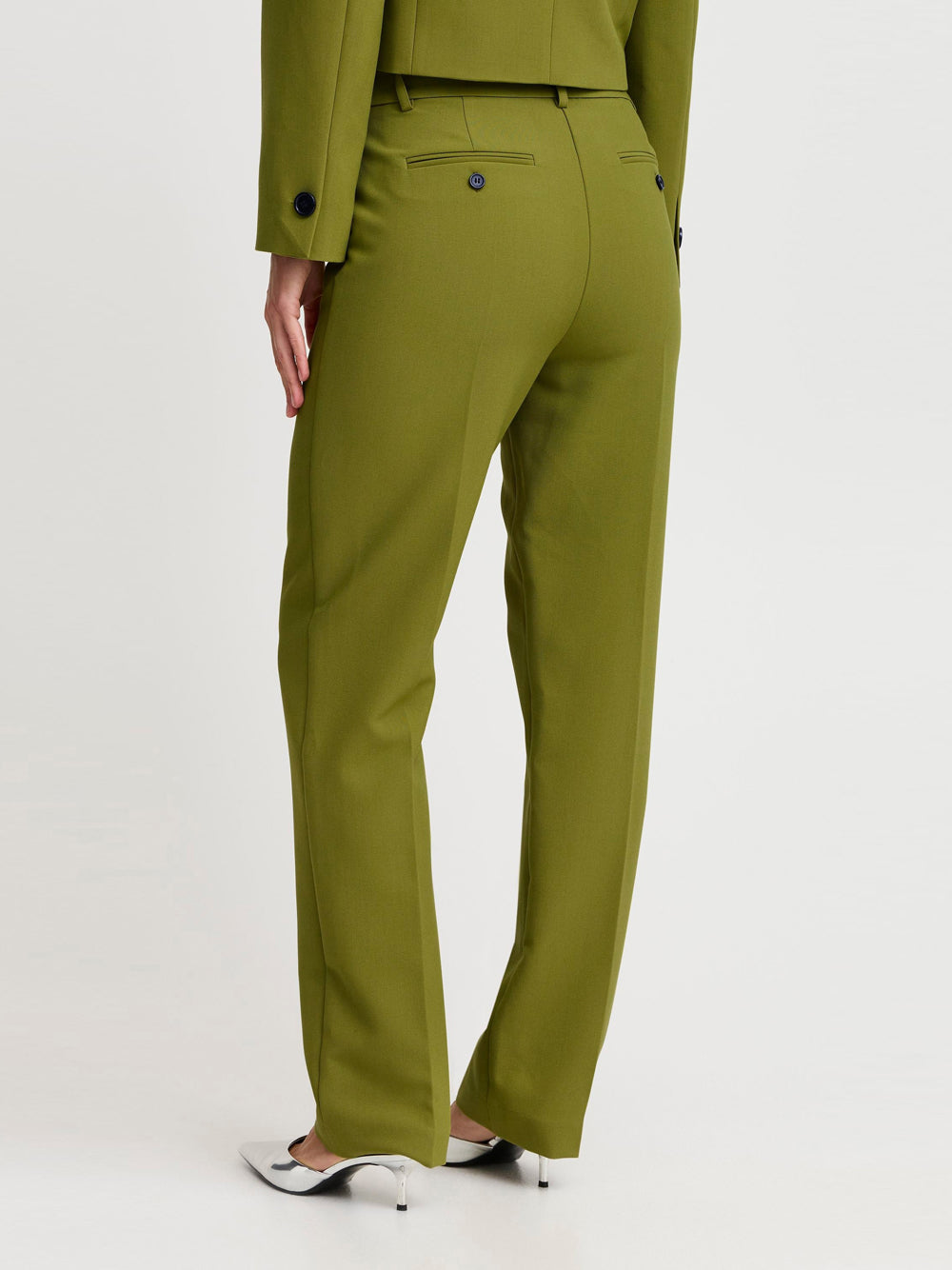 Pantalone Chino b.young Bydenoa da Donna - Verde