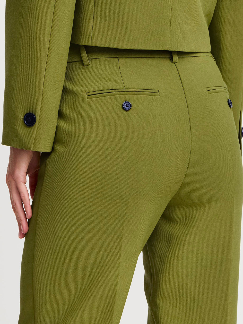 Pantalone Chino b.young Bydenoa da Donna - Verde