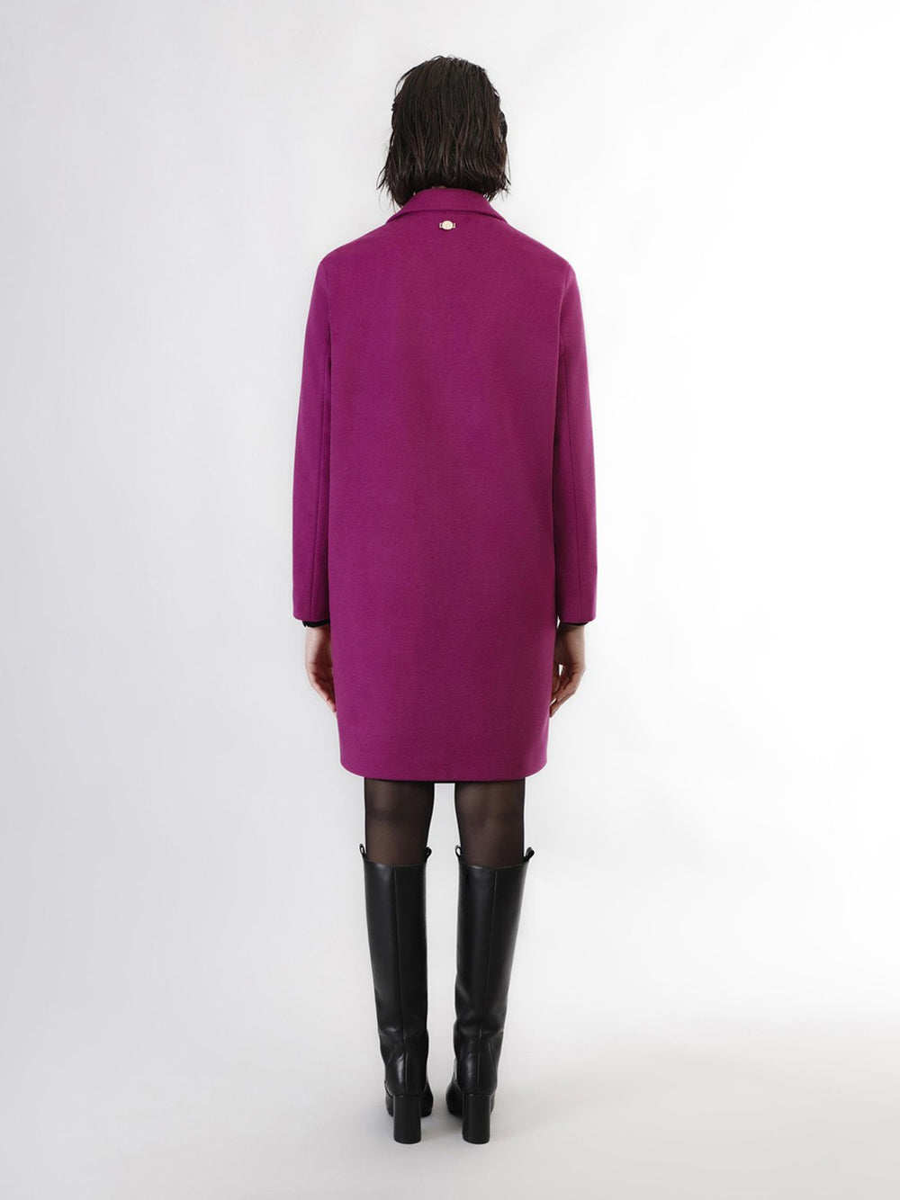 Cappotto CafèNoir Oversize da Donna - Fuxia Fucsia