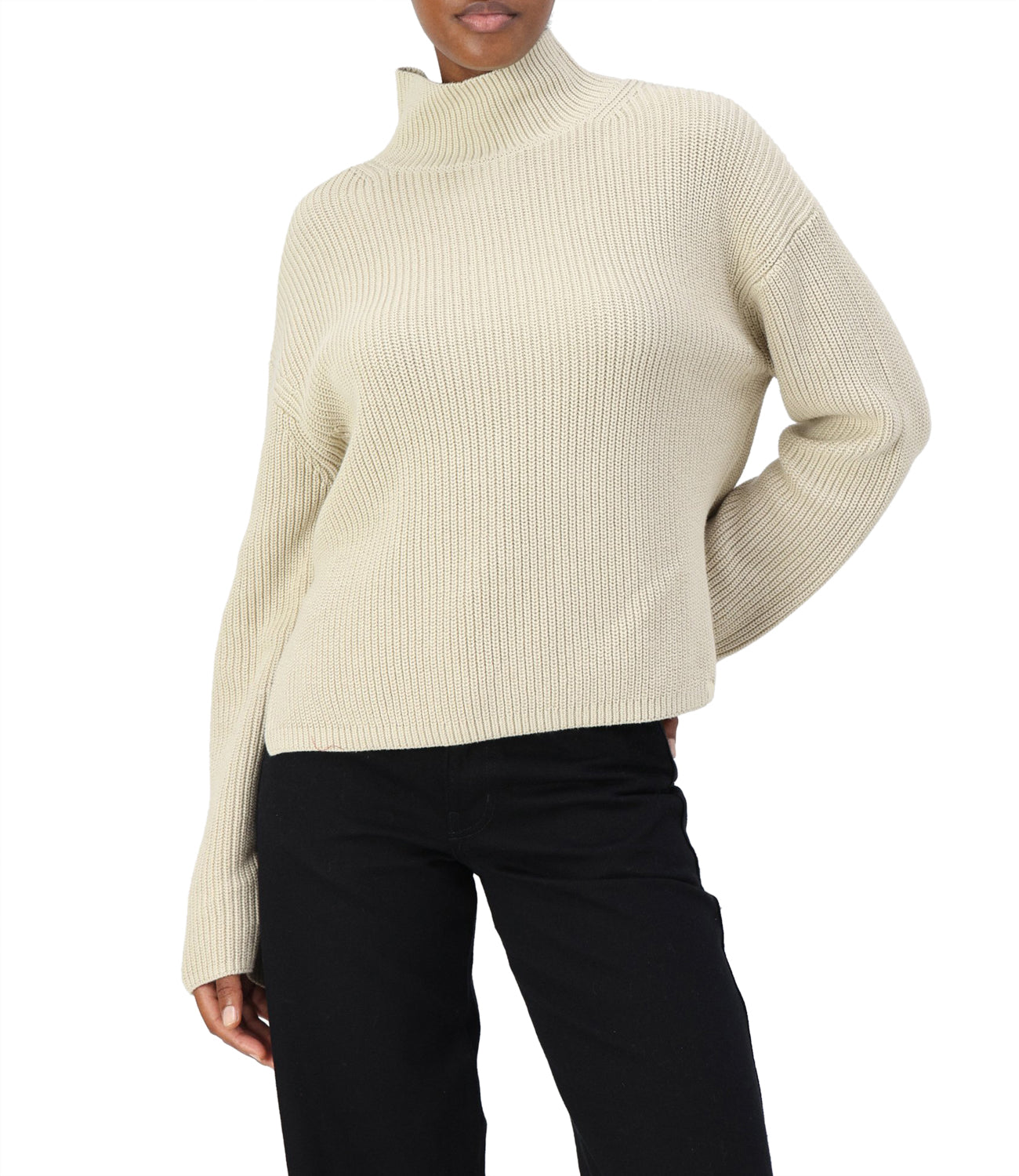 Calvin Klein Calvin Klein Jeans Pullover Chunky Loose High Ne Donna Mod. J20J224227 PD7 Pelican