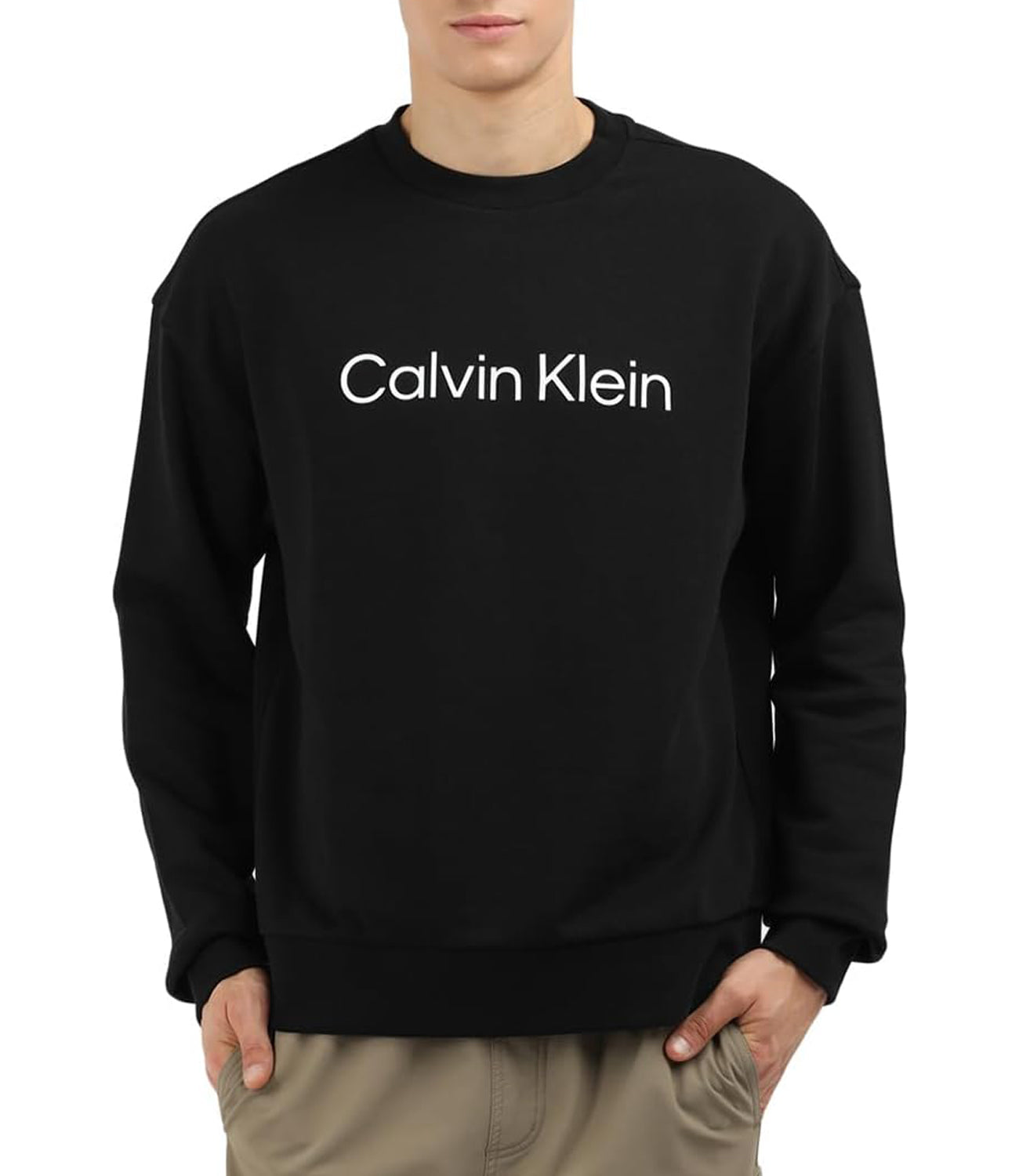 Calvin Klein Felpa Hero Logo Comfort Sw Uomo Mod. K10K112956 BEH Ck Black