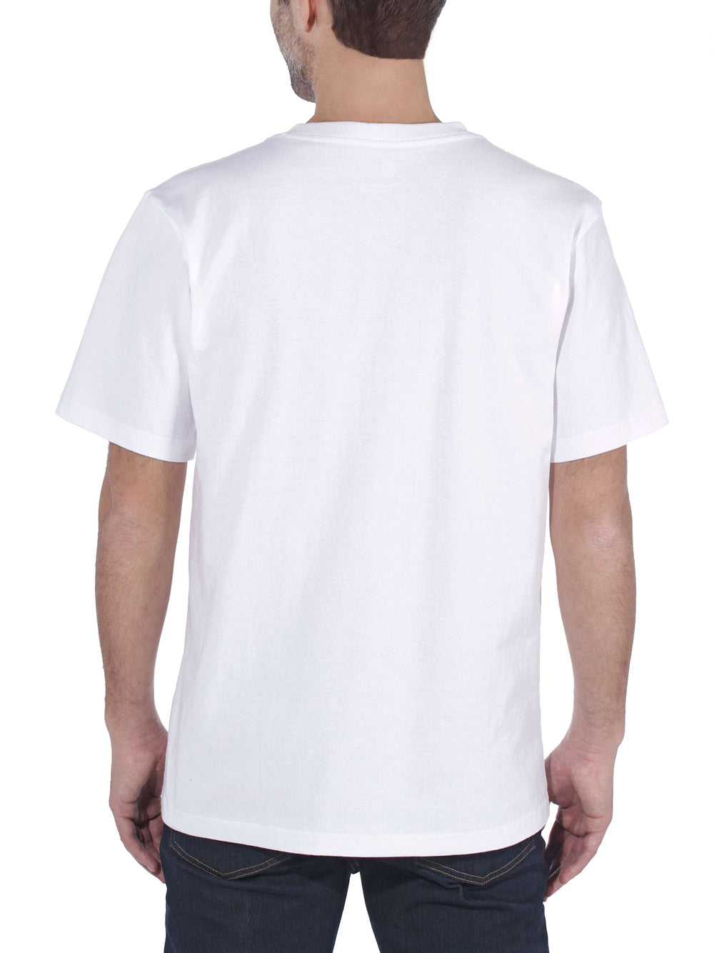 T-shirt Carhartt Pocket da Uomo - Bianco