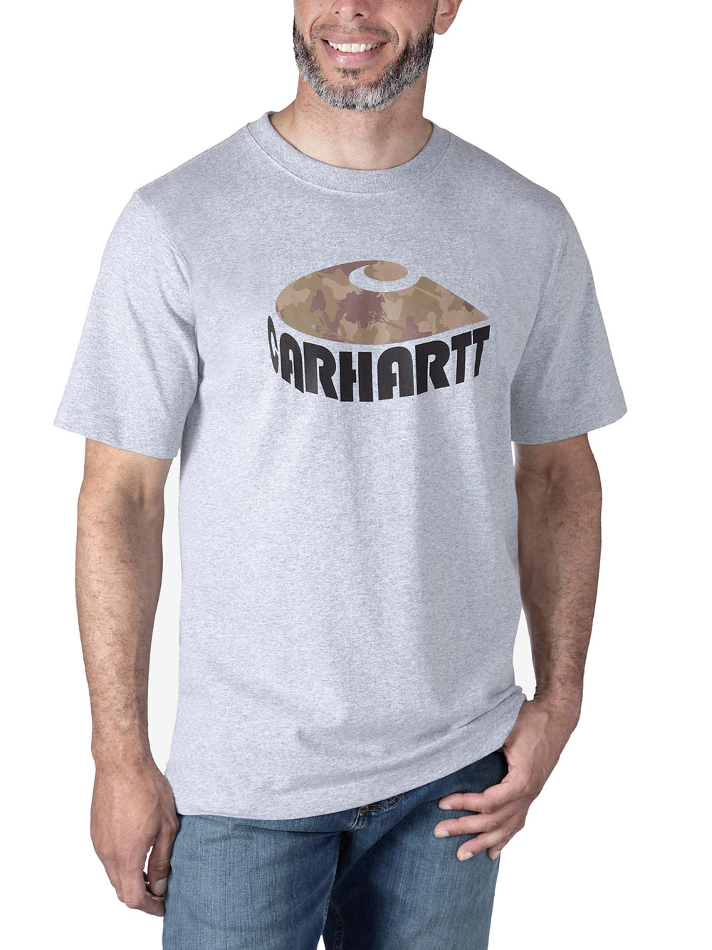 T-shirt Carhartt da Uomo - Grigio