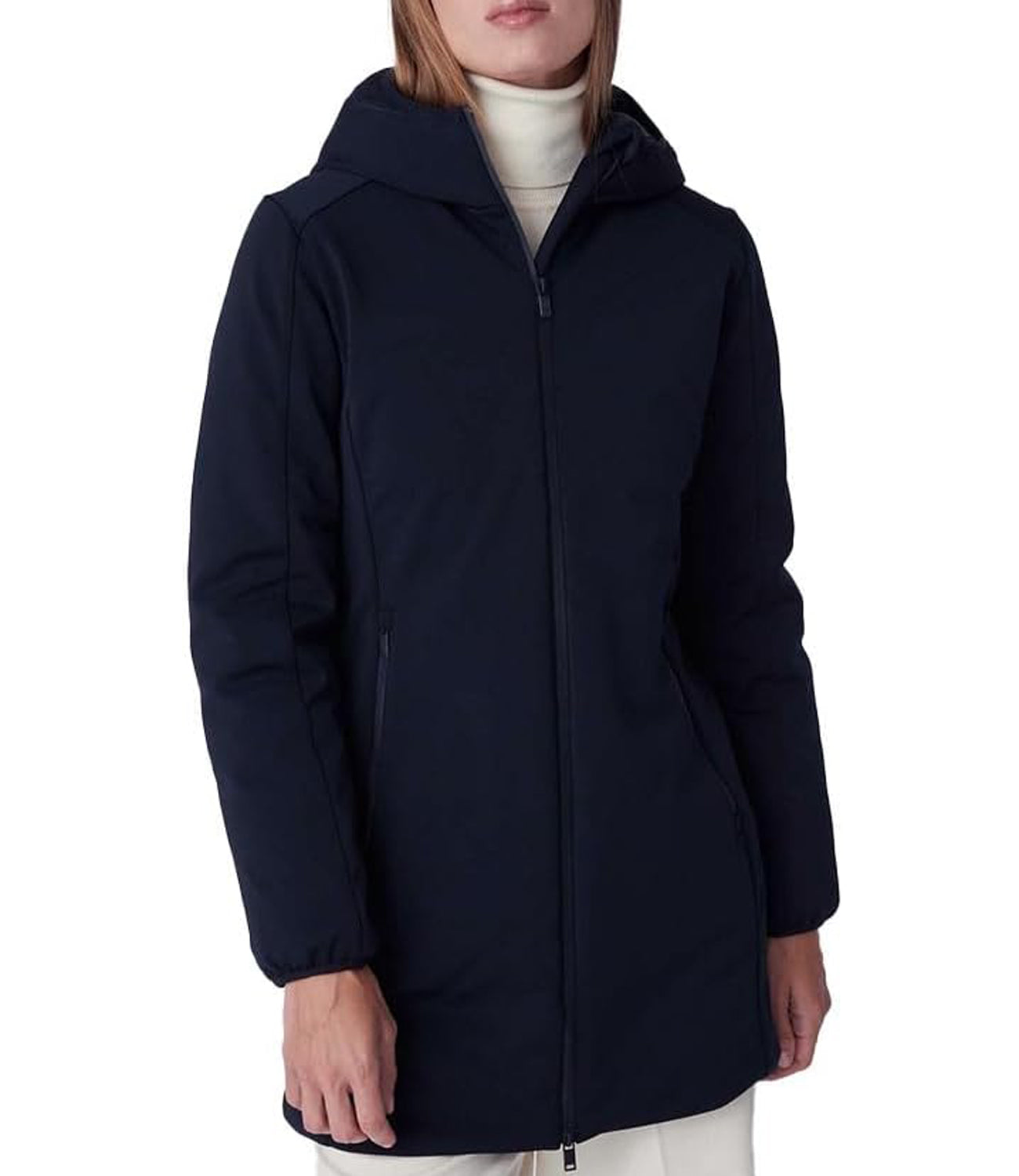 Ciesse Piumini Ciesse Piumini Active Cappotto Ysabel 2.0 - Softshell Padded Hoody Coat Donna Mod. 243CPWC05016P2643E 341XXW Eclipse