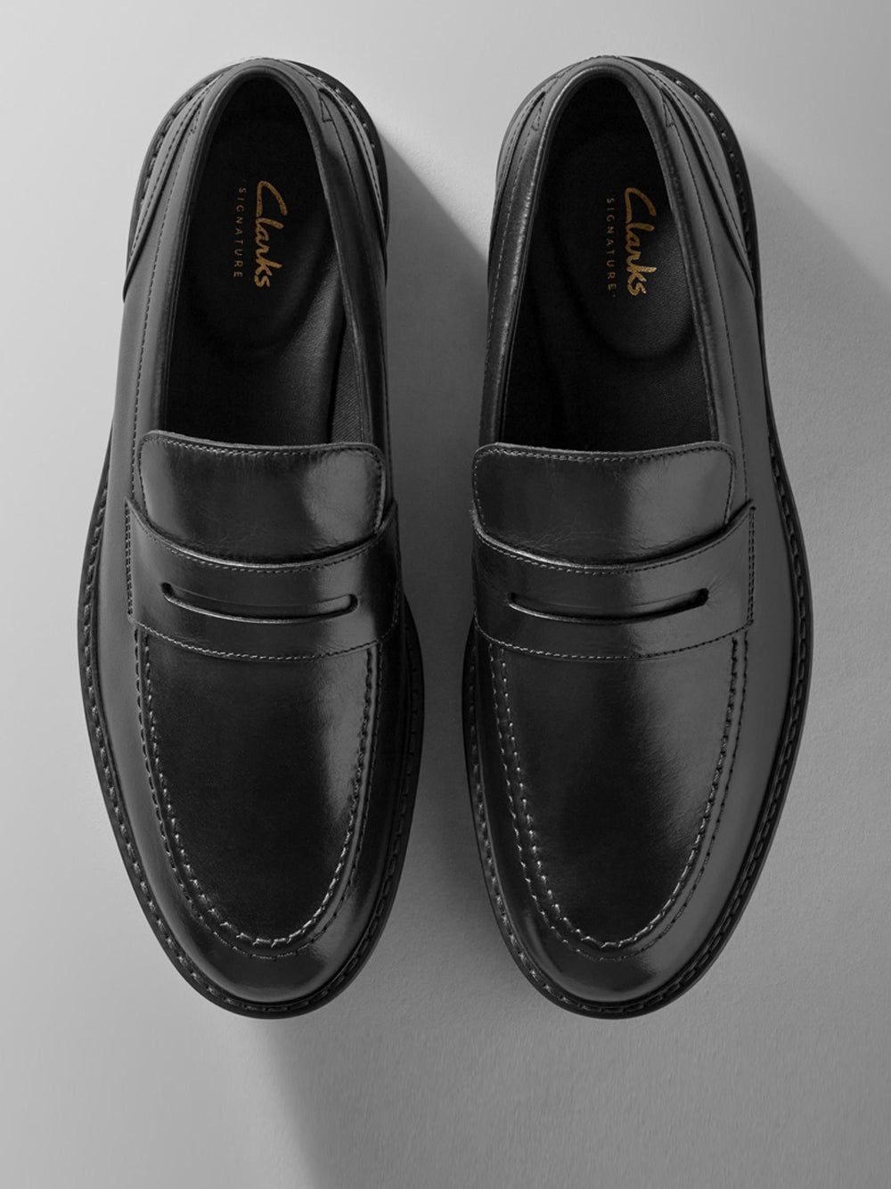 Mocassini Clarks Aldwin Step da Uomo - Nero