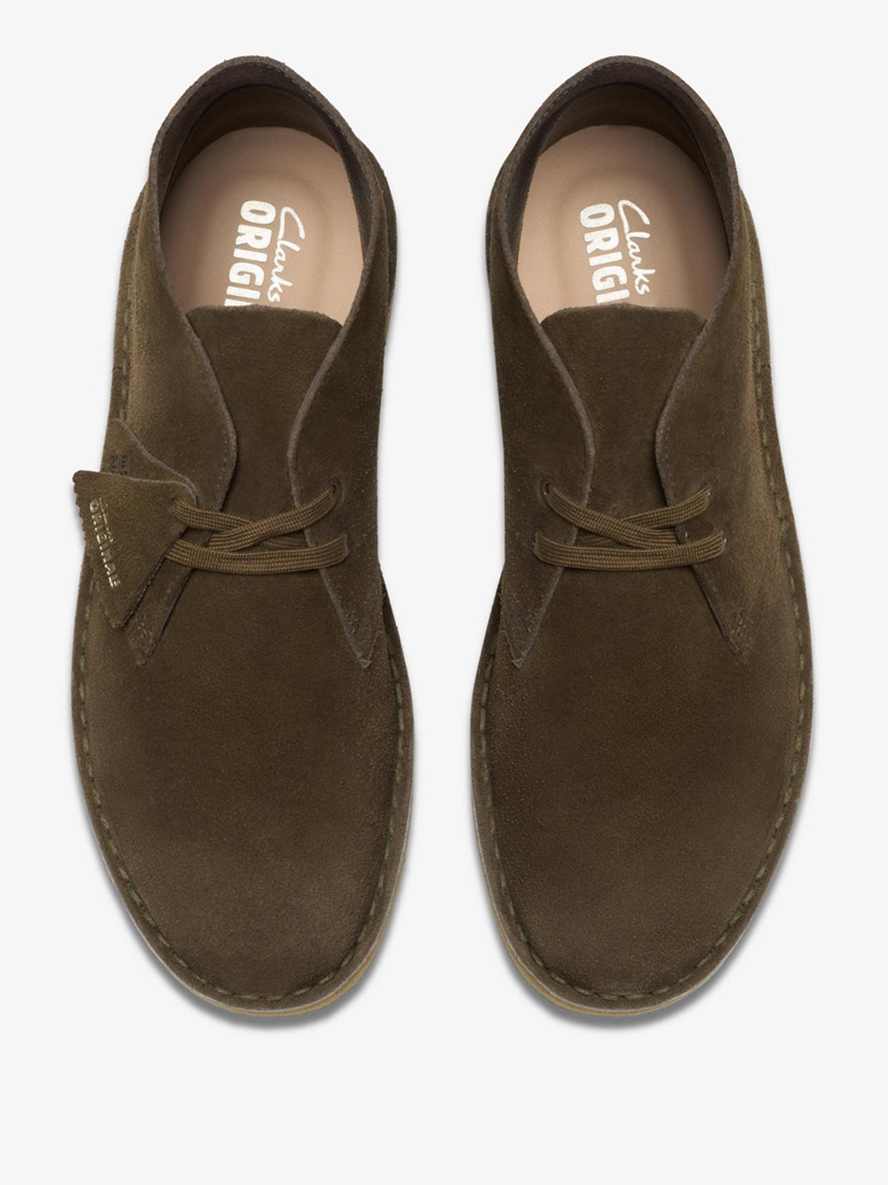 Stivaletto Clarks Desert Boot da Uomo - Verde