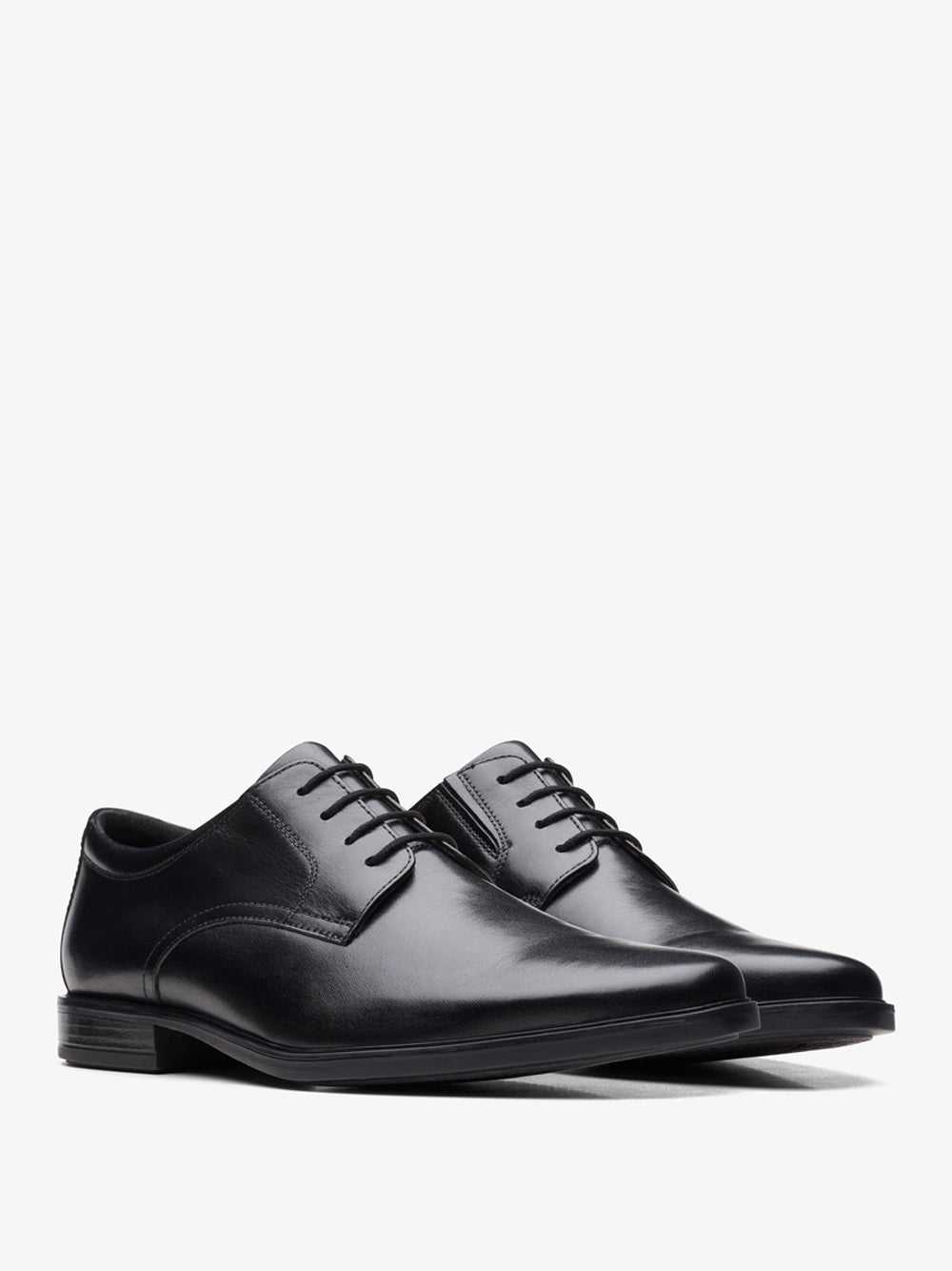 Scarpa Stringata Clarks Howard Walk da Uomo - Nero