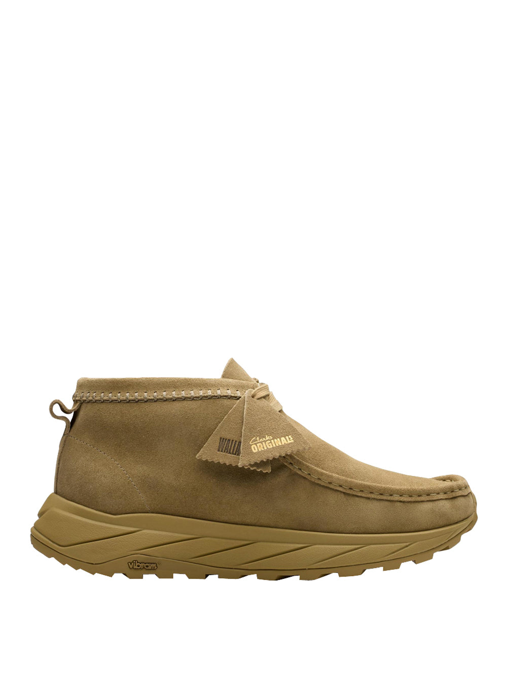 Stivaletto Clarks Wallabee Eden da Uomo - Beige