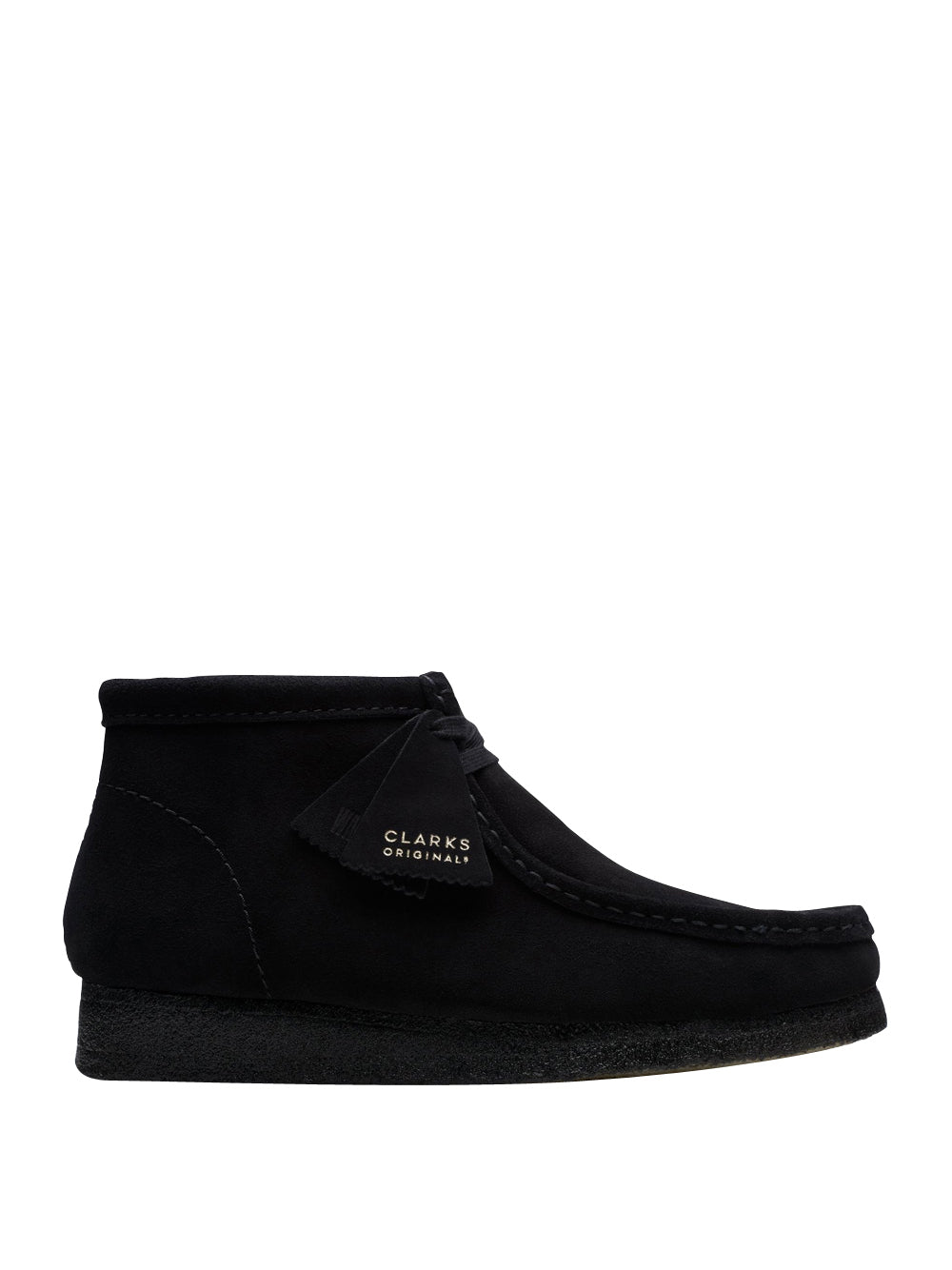 Stivaletto Clarks Wallabee da Uomo - Nero