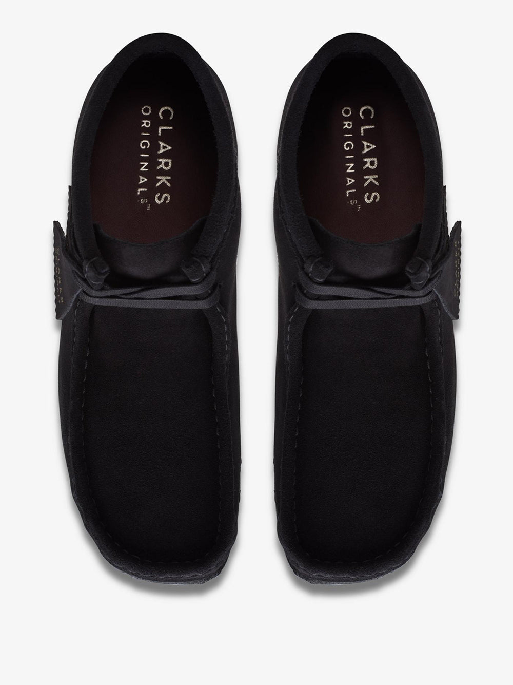 Stivaletto Clarks Wallabee da Uomo - Nero